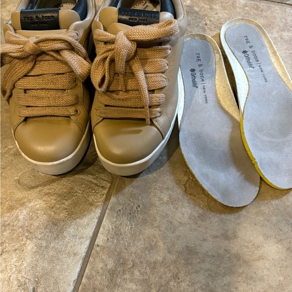rag & bone Beige Athletic Sneakers - Picture 2 of 7